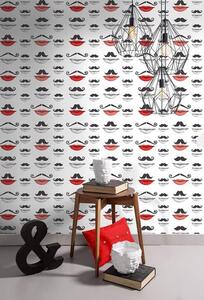 Mind the Gap WP 20084 Moustache and Lips