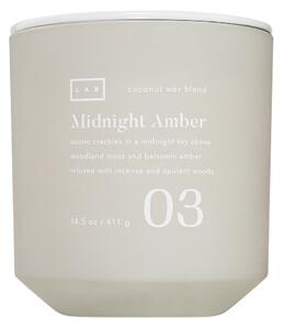 DW HOME Midnight Amber Vonná svíčka ve skle, 411 g