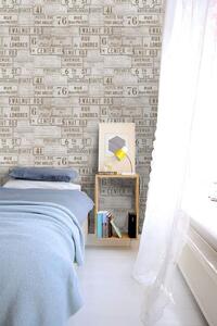Mind the Gap WP 20036 Vintage Signs Taupe