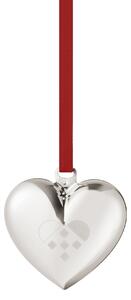 Vánoční ozdoba Heart Palladium 2025