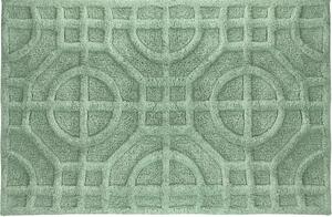 Kleine Wolke Mosaic koupelnová podložka 60x50 cm obdélníkový zelená 9167685433