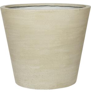 Obal Cement & Stone - Bucket L béžová, průměr 58 cm