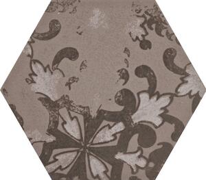 Obklad Matiére Hexa-style decoro fango