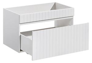 Koupelnová skříňka s umyvadlem ICONIC White U80/1 | 80 cm