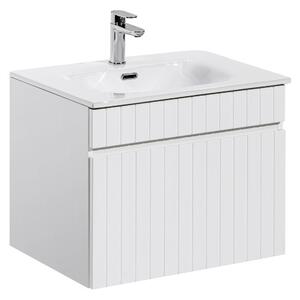 Koupelnová skříňka s umyvadlem ICONIC White U60/1 | 60 cm