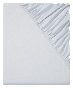 Livarno home Napínací prostěradlo z jemného flanelu, 90–100 x 200 cm (šedá) (100394362001)