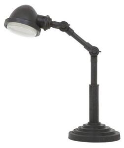 Industriální stolní lampa ANAKIN Barva: stříbrná