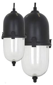 Designový lustr CASSIAN BIG Barva: spálená černá