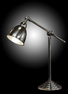 Stolní lampa do pracovny CLYDE Barva: stříbrná