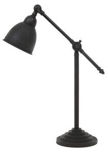 Stolní lampa do pracovny CLYDE Barva: spálená černá