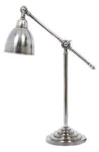 Stolní lampa do pracovny CLYDE Barva: stříbrná