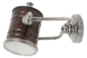 Nástěnná lampa Brigitte Barva: stříbrná