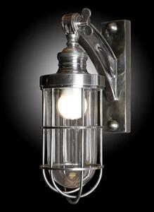 Nástěnná lampa David Barva: stříbrná