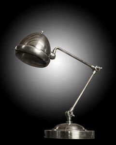 Retro stolní lampa BUGSY - poslední kus Barva: stříbrná