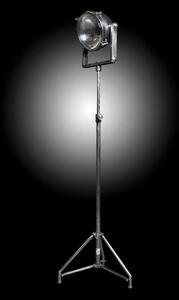 Retro stojací lampa ANTONIO Barva: spálená černá