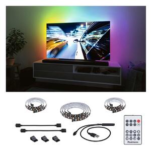 P 78880 EntertainLED USB LED Strip osvětlení TV 55 palců 2m 3,5W 60LEDs/m RGB+ - PAULMANN