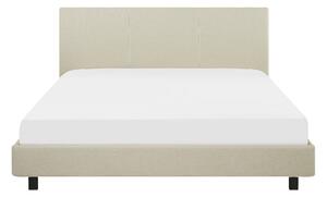 Manželská postel 160 cm ALVIA (s roštem) (béžová). 1007079