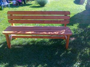 Samostatná lavice Vilma 180 - barvená (Samostatná lavice barvená v prodloužené délce 180 cm)