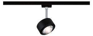 P 96812 URail LED lištový spot Aldan spot 8W 4000K stmívatelné 230V černá mat/černá - PAULMANN