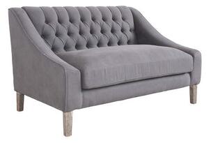 Čalouněné křeslo Bradford DT22 Barva nohou: Brossé Clair, Sametové čalounění: Blue, Přírodní látka: Žadná