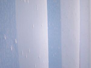 Hotová bílá voálová záclona Rain, výška 160 cm -