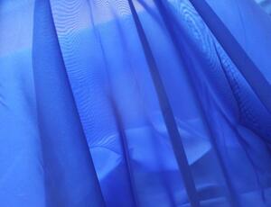 Voálová záclona modrá 300cm -