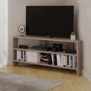 Rohový TV stolek Houseland Thales mocha