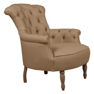 Solenzara Čalouněné křeslo Tyler Armchair buttons - NC-7127B Látkové čelounění: TC-180, Povrchová úprava nohou: Graywash M Beech P824A