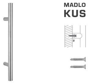 MP MADLO kód K00 Ø 30 mm ST - ks (BN - Broušená nerez), Délka 500 mm300 mmØ 30 mm, MP BN (broušená nerez)