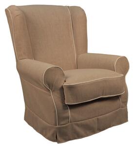 Solenzara Čalouněné křeslo Francis Armchair Detachable cover - NC-713 Látkové čelounění: TC-048, Povrchová úprava nohou: Colonial Beech S590N