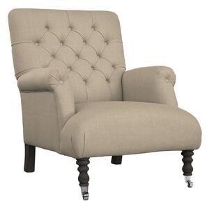 Solenzara Čalouněné křeslo Maya Armchair - NL-7701 Látkové čelounění: TC-186, Povrchová úprava nohou: Whitewash M Beech P132A