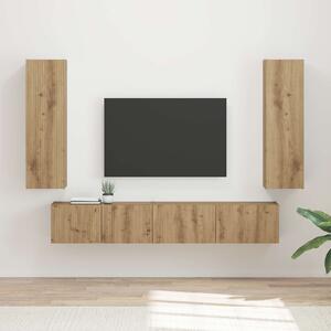 Sestava TV skříněk 3 ks Artisanový dub Kompozitní dřevo 3408987