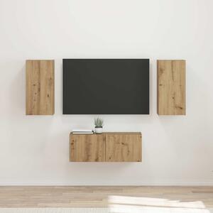 Sestava TV skříněk 6 ks Artisanový dub Kompozitní dřevo 3409068