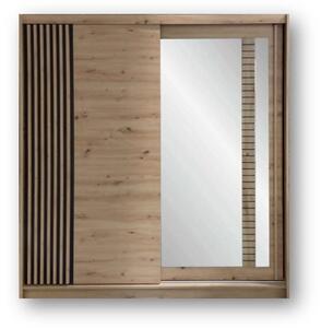 Fadome Šatní skříň Modern 200, Dub Artisan