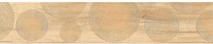 Ceramica Rondine Daring dekor Infinity 24x120 honey 1,16 m2