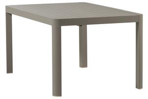 -25 % Dny MOMENTI– WOOOD Béžový kovový rozkládací zahradní stůl Ovara 150 x 150 cm