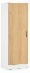 SKŘÍŇ NA ŠANONY, bílá, medový dub, 38/114/32 cm MID.YOU - Online Only kancelářský nábytek, Online Only