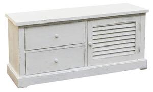 Komoda D493 Patina povrchu: Bez patiny, Barva povrchu nábytku: Blanc