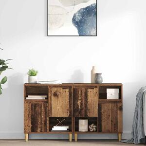 Konzole 2 ks Staré dřevo 60 x 35 x 70 cm Kompozitní dřevo 3415555
