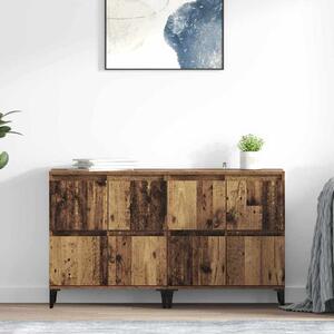 Konzole 2 ks Staré dřevo 60 x 35 x 70 cm Kompozitní dřevo 3415560