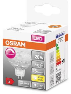 LED Stmívatelná žárovka GU5,3/3,4W/12V 2700K CRI 90 - Osram