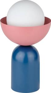 Osram - Stolní lampa DECOR BOWL 1xE14/25W/230V modrá/růžová