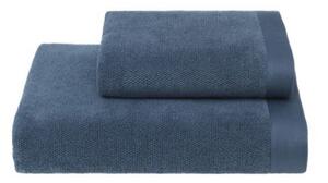 Dárková sada ručník a osuška LORD - Modrá, Soft Cotton