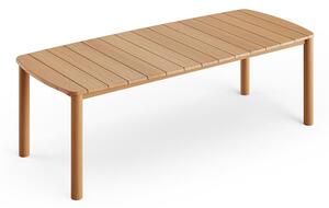 Jati Kebon Jídelní stůl Benoa, Jati Kebon, obdélníkový 240x100x75,5 cm, rám i deska teak
