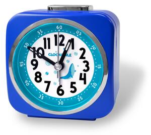 CLOCKODILE Modrý dětský budík MOŘSKÝ SVĚT