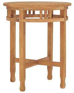 Bistro stolek Ø 60 x 75,5 cm masivní teakové dřevo 315463