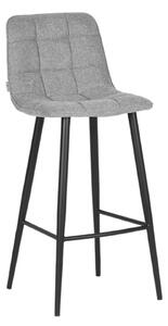 LABEL51 Barová židle Bar stool Jelt - Zinc - Weave