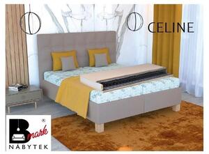 Postel čalouněná CELINE 160, 180 | Pohoda - matrace KOMBIFLEX