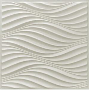 Obkladové panely 3D PVC 11009, rozměr 595 x 595 mm, PORTU 3D, IMPOL TRADE