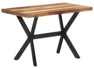 Jídelní stůl 120x60x75 cm masiv s medovou povrchovou úpravou 321545